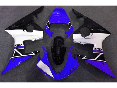 2003-2005 Blue White and Black Yamaha R6 Motorcycle Fairing UK