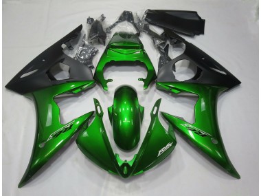 2003-2005 Gloss Dark Green Yamaha R6 Motorcycle Fairing UK