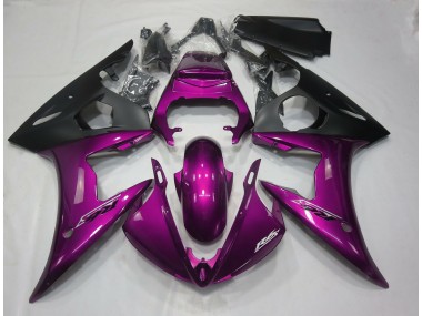 2003-2005 Gloss Dark Pink Yamaha R6 Motorcycle Fairing UK