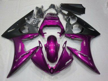 2003-2005 Gloss Dark Pink Yamaha R6 Motorcycle Fairing UK
