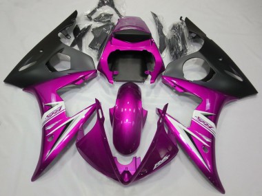 2003-2005 Gloss Pink & White Yamaha R6 Motorcycle Fairing UK