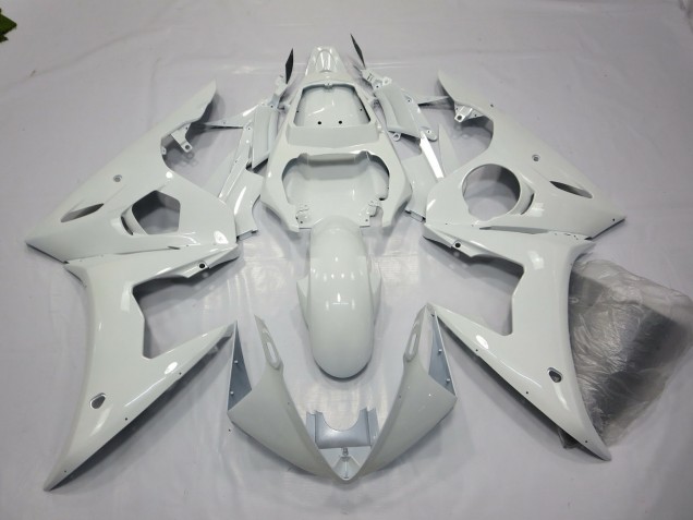 2003-2005 Gloss White Yamaha R6 Motorcycle Fairing UK 2003-2005 Gloss White Yamaha R6 Motorcycle Fairing UK