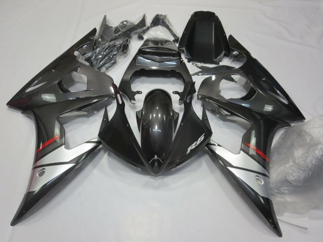 2003-2005 Gunmetal Yamaha R6 Motorcycle Fairing UK 2003-2005 Gunmetal Yamaha R6 Motorcycle Fairing UK
