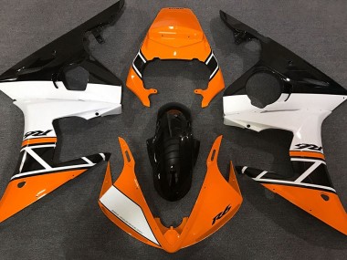 2003-2005 Orange White and Black Yamaha R6 Motorcycle Fairing UK