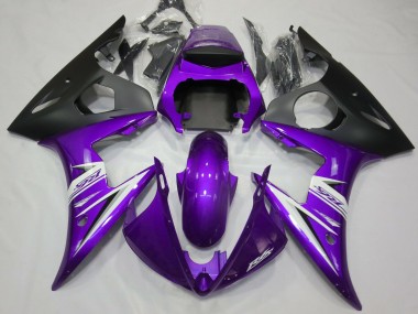 2003-2005 Purple & White Yamaha R6 Motorcycle Fairing UK