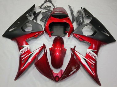 2003-2005 Red & White Yamaha R6 Motorcycle Fairing UK