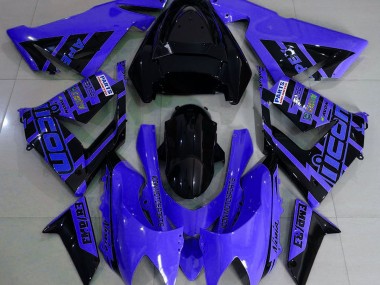 2004-2005 Blue and Black & Kawasaki ZX10R Motorcycle Fairing UK