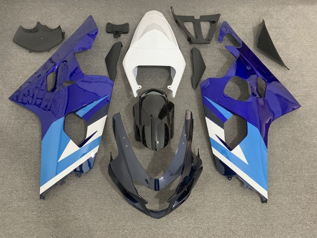 2004-2005 Blues Suzuki GSXR 600-750 Motorcycle Fairing UK 2004-2005 Blues Suzuki GSXR 600-750 Motorcycle Fairing UK