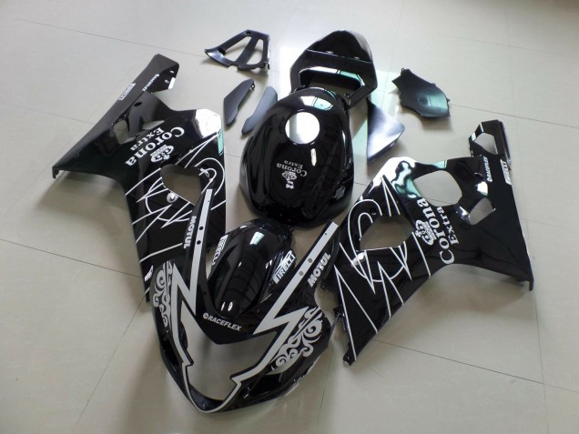 2004-2005 Corona Black Suzuki GSXR 600-750 Motorcycle Fairing UK 2004-2005 Corona Black Suzuki GSXR 600-750 Motorcycle Fairing UK