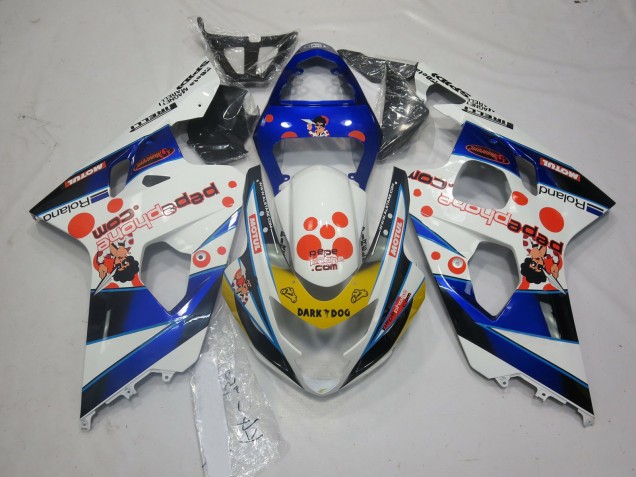 2004-2005 Dark Dog Suzuki GSXR 600-750 Motorcycle Fairing UK 2004-2005 Dark Dog Suzuki GSXR 600-750 Motorcycle Fairing UK