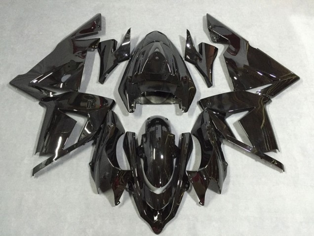 2004-2005 Gloss Black Kawasaki ZX10R Motorcycle Fairing UK 2004-2005 Gloss Black Kawasaki ZX10R Motorcycle Fairing UK