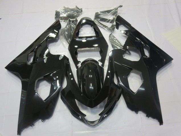 2004-2005 Gloss Black Suzuki GSXR 600-750 Motorcycle Fairing UK 2004-2005 Gloss Black Suzuki GSXR 600-750 Motorcycle Fairing UK