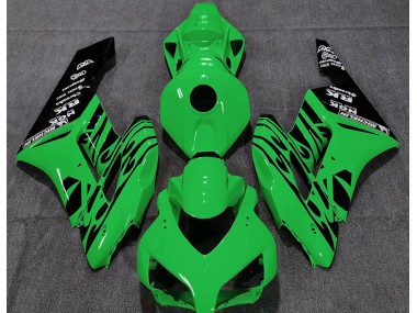 2004-2005 Gloss Green Flame Honda CBR1000RR Motorcycle Fairing UK