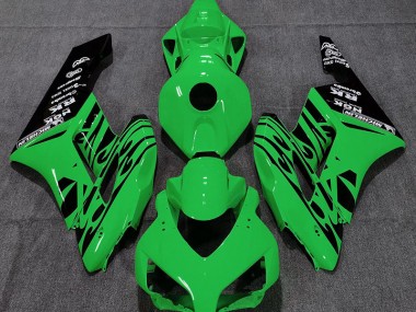 2004-2005 Gloss Green Flame Honda CBR1000RR Motorcycle Fairing UK