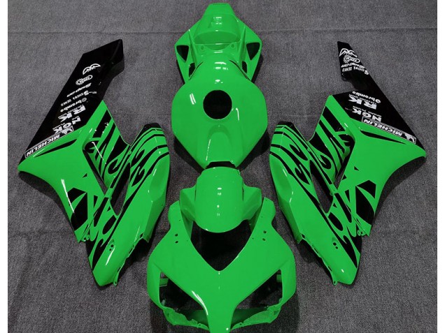 2004-2005 Gloss Green Flame Honda CBR1000RR Motorcycle Fairing UK 2004-2005 Gloss Green Flame Honda CBR1000RR Motorcycle Fairing UK