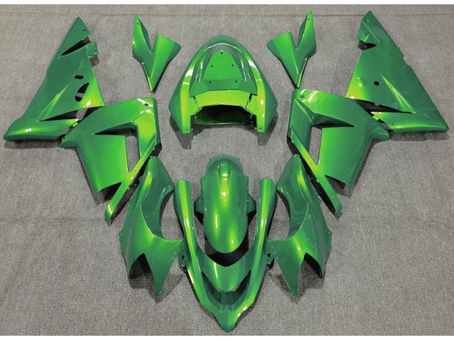 2004-2005 Gloss Green Kawasaki ZX10R Motorcycle Fairing UK