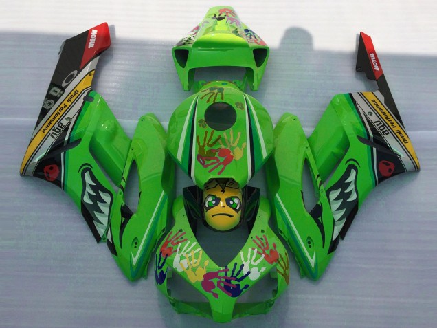 2004-2005 Green Shark Honda CBR1000RR Motorcycle Fairing UK 2004-2005 Green Shark Honda CBR1000RR Motorcycle Fairing UK