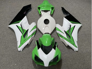 2004-2005 Green White and Black Gloss Honda CBR1000RR Motorcycle Fairing UK