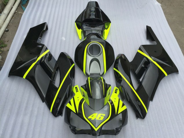 2004-2005 Grey Black and High Viz Honda CBR1000RR Motorcycle Fairing UK 2004-2005 Grey Black and High Viz Honda CBR1000RR Motorcycle Fairing UK