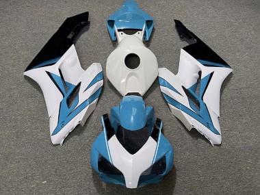 2004-2005 Light Blue White and Black Gloss Honda CBR1000RR Motorcycle Fairing UK