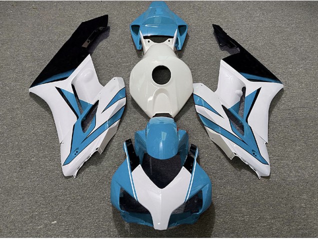 2004-2005 Light Blue White and Black Gloss Honda CBR1000RR Motorcycle Fairing UK 2004-2005 Light Blue White and Black Gloss Honda CBR1000RR Motorcycle Fairing UK