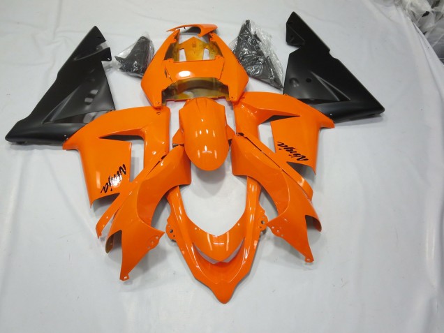 2004-2005 Orange Ninja Kawasaki ZX10R Motorcycle Fairing UK 2004-2005 Orange Ninja Kawasaki ZX10R Motorcycle Fairing UK