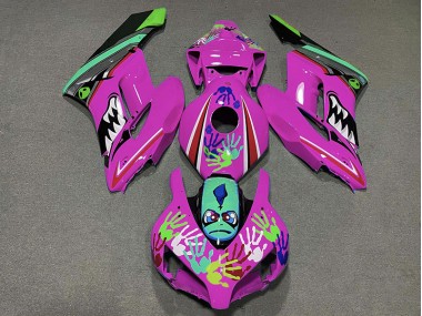 2004-2005 Pink Shark Honda CBR1000RR Motorcycle Fairing UK