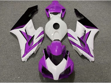 2004-2005 Purple White and Black Gloss Honda CBR1000RR Motorcycle Fairing UK