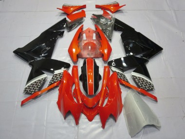 2004-2005 Red Black Kawasaki ZX10R Motorcycle Fairing UK