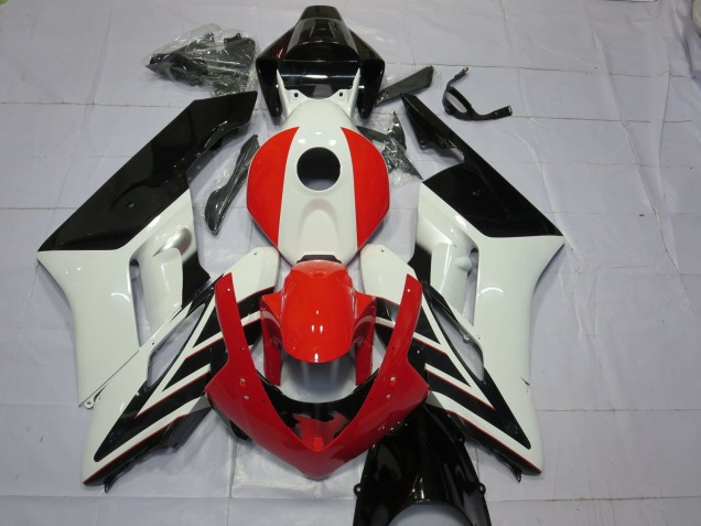 2004-2005 Red Black and White Honda CBR1000RR Motorcycle Fairing UK 2004-2005 Red Black and White Honda CBR1000RR Motorcycle Fairing UK