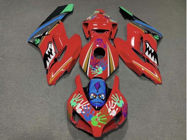 2004-2005 Red Shark Honda CBR1000RR Motorcycle Fairing UK