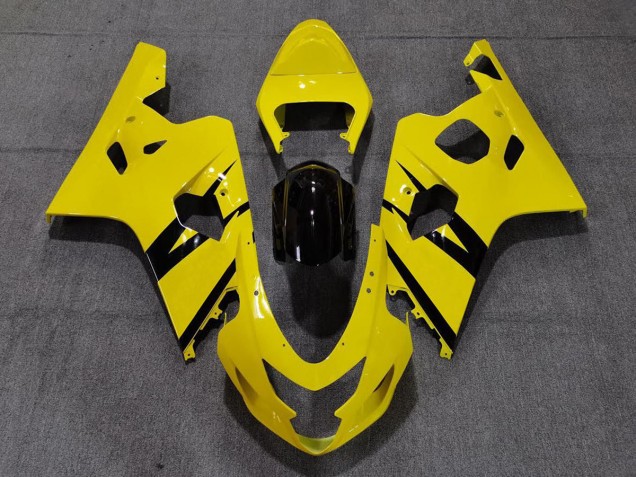 2004-2005 Vibrant Gloss Yellow Custom OEM Style Suzuki GSXR 600-750 Motorcycle Fairing UK 2004-2005 Vibrant Gloss Yellow Custom OEM Style Suzuki GSXR 600-750 Motorcycle Fairing UK