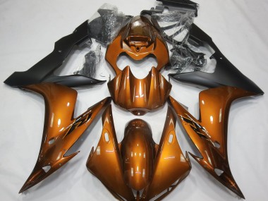 2004-2006 Gloss Orange & Black Yamaha R1 Motorcycle Fairing UK