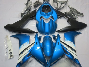 2004-2006 Light Blue & White Yamaha R1 Motorcycle Fairing UK