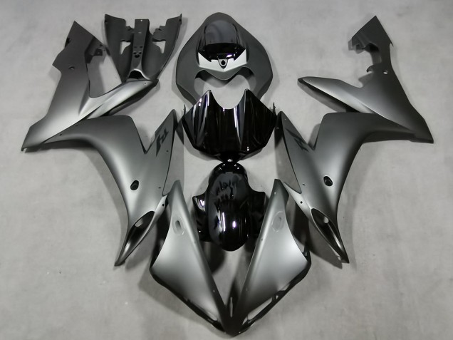 2004-2006 Matte Grey & Gloss Black Yamaha R1 Motorcycle Fairing UK