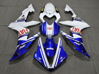2004-2006 Vibrant Fiat Gloss Yamaha R1 Motorcycle Fairing UK