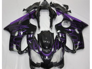 2004-2007 Purple Flame Honda CBR600 F4i Motorcycle Fairing UK