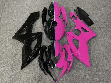2005-2006 Black and Pink Suzuki GSXR 1000 Motorcycle Fairing UK