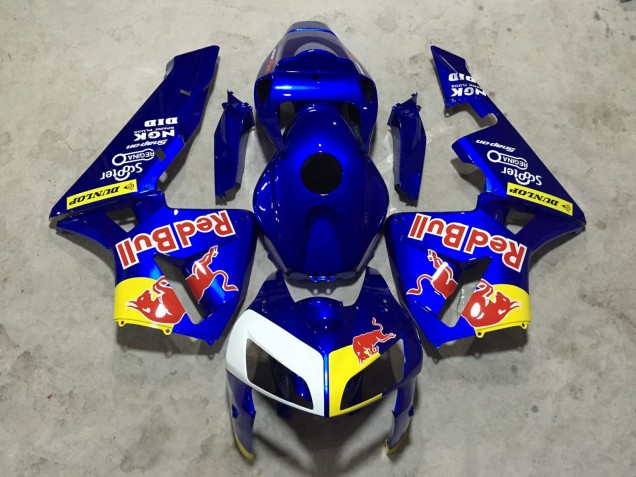 2005-2006 Blue Red Bull Honda CBR600RR Motorcycle Fairing UK 2005-2006 Blue Red Bull Honda CBR600RR Motorcycle Fairing UK