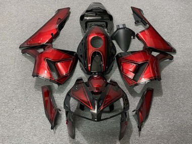2005-2006 Deep Candy Red Honda CBR600RR Motorcycle Fairing UK