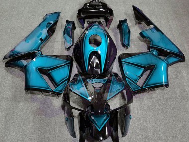 2005-2006 Deep Light Blue Honda CBR600RR Motorcycle Fairing UK