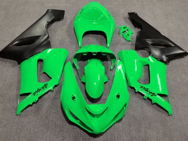 2005-2006 Gloss Green Kawasaki ZX6R Motorcycle Fairing UK