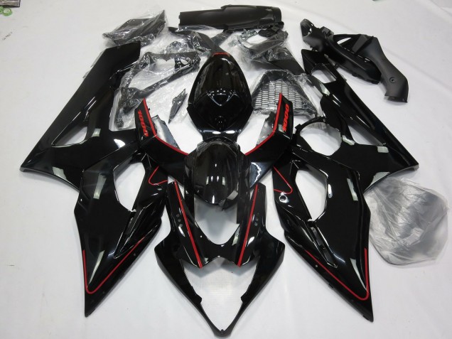 2005-2006 Gloss Red and Black Suzuki GSXR 1000 Motorcycle Fairing UK 2005-2006 Gloss Red and Black Suzuki GSXR 1000 Motorcycle Fairing UK
