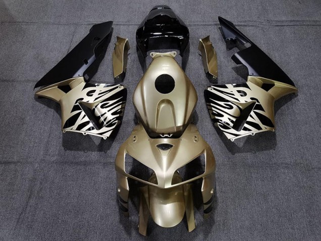 2005-2006 Golden Black Honda CBR600RR Motorcycle Fairing UK 2005-2006 Golden Black Honda CBR600RR Motorcycle Fairing UK