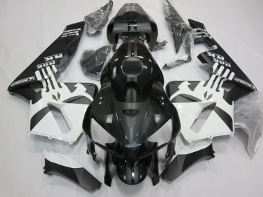 2005-2006 Matte & White Punisher Honda CBR600RR Motorcycle Fairing UK