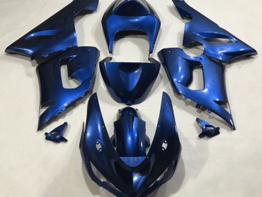 2005-2006 Metallic Blue Kawasaki ZX6R Motorcycle Fairing UK