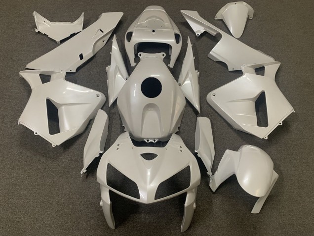 2005-2006 Pearl White Honda CBR600RR Motorcycle Fairing UK 2005-2006 Pearl White Honda CBR600RR Motorcycle Fairing UK