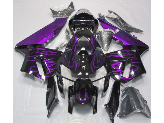 2005-2006 Purple Flame Honda CBR600RR Motorcycle Fairing UK 2005-2006 Purple Flame Honda CBR600RR Motorcycle Fairing UK