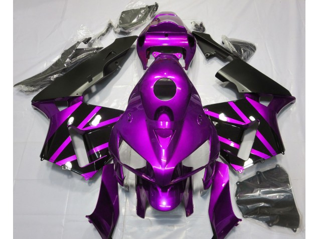 2005-2006 Purple & Gloss Black Design Honda CBR600RR Motorcycle Fairing UK 2005-2006 Purple & Gloss Black Design Honda CBR600RR Motorcycle Fairing UK