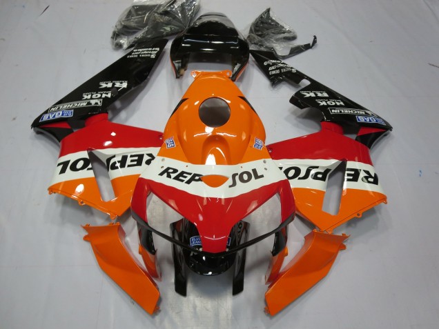 2005-2006 Repsol Design Honda CBR600RR Motorcycle Fairing UK 2005-2006 Repsol Design Honda CBR600RR Motorcycle Fairing UK